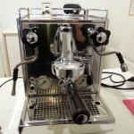 sehr stylishe Espressomaschine aus der Espressomeisterei